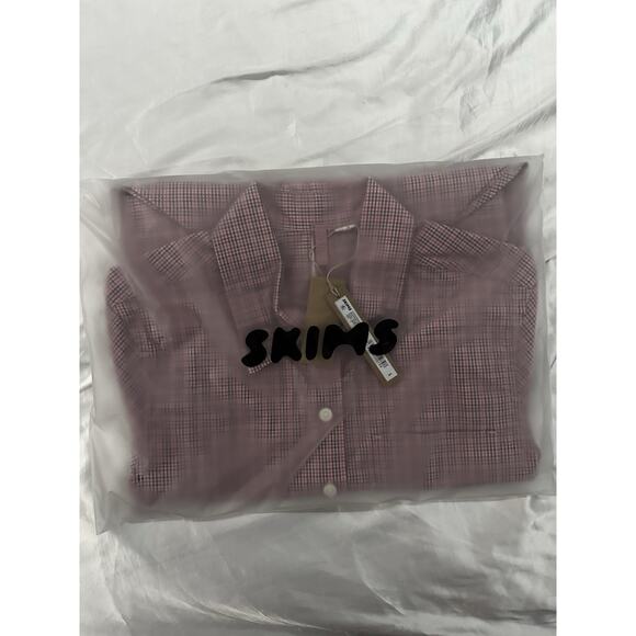 SKIMS Cherry micro shirt and boxers - Picture 1 of 4
